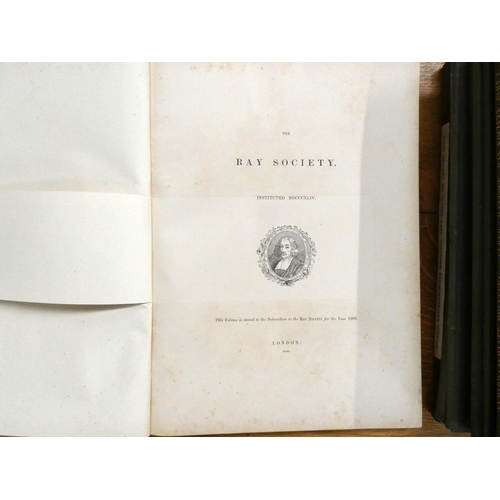 139 - RAY SOCIETY.  Alder J. & Hancock A. A Monograph of the British Nudibranchiate Mollusca... 