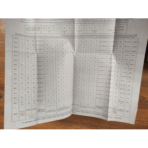 173 - LLOYDS.  Register of British & Foreign Shipping. Fldg. & other tables. Well worn bdgs. with ... 