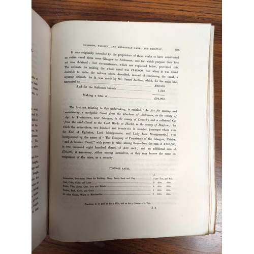 175 - PRIESTLEY JOSEPH.  Historical Account of the Navigable Rivers, Canals & Railways, Thro... 