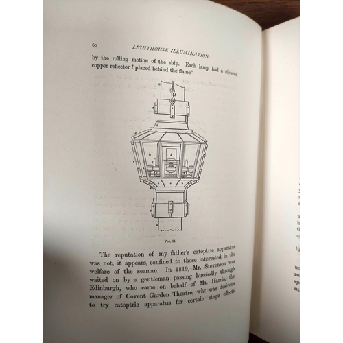 176 - STEVENSON DAVID.  Life of Robert Stevenson, Civil Engineer. Eng. port. frontis, plates & illus. ... 