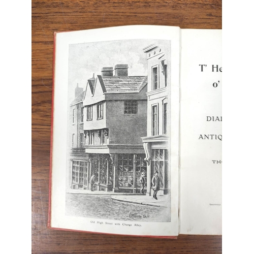 180 - WINDER THOMAS.  T'Heft An'Blades O'Shevvield, Dialect Stories & Antiquarian Papers. Fr... 