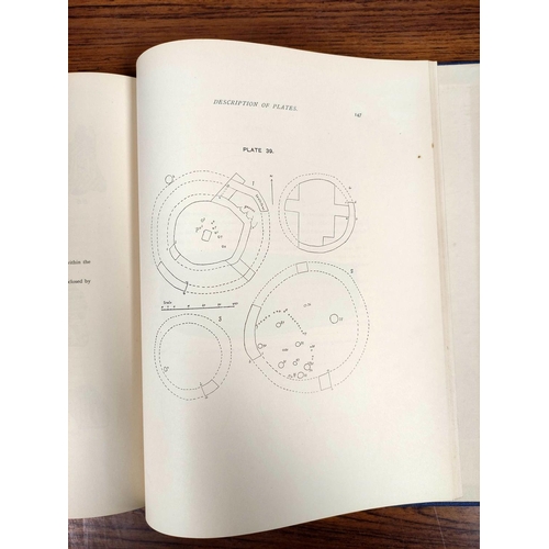 182 - CUNNINGTON M. E.  Woodhenge, A Description of the Site as Revealed by Excavations. Plates ... 