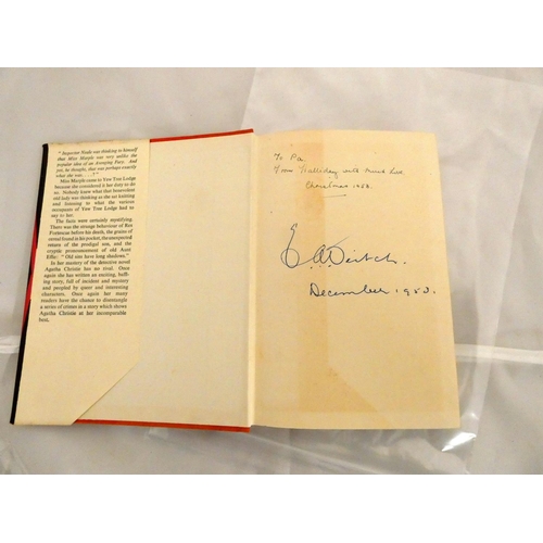 201 - CHRISTIE AGATHA.  A Pocket Full of Rye. Orig. red cloth in clipped d.w. 1st ed., 1953.... 