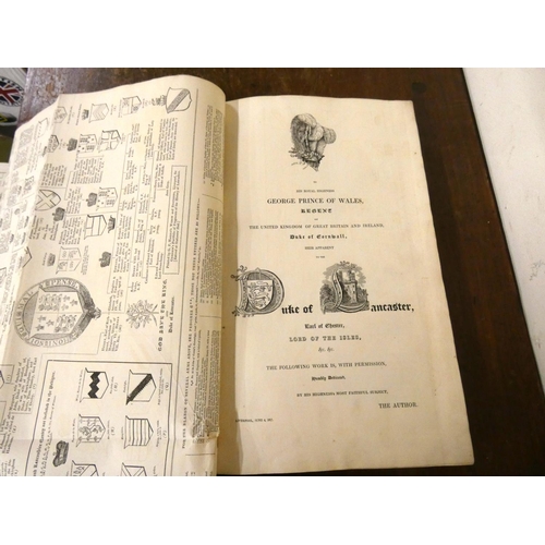 252 - GREGSON MATTHEW.  Portfolio of Fragments Relative to the History & Antiquities of the ... 