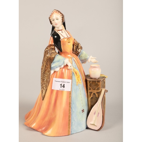 14 - Royal Doulton, Jane Seymour HN 3349 limited edition 568/9500