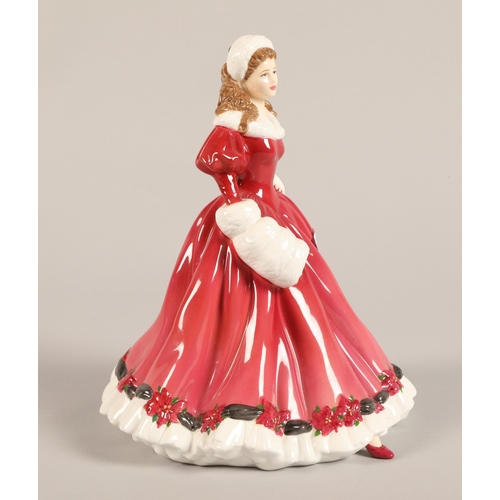 28 - Royal Doulton limited edition 1065/7500 ' A Christmas morning' 26 cm high