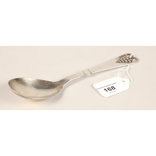 168 - Silver George Jensen serving spoon, 26 grams