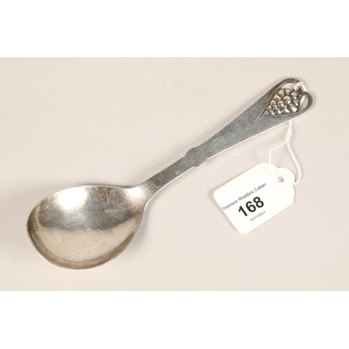 168 - Silver George Jensen serving spoon, 26 grams