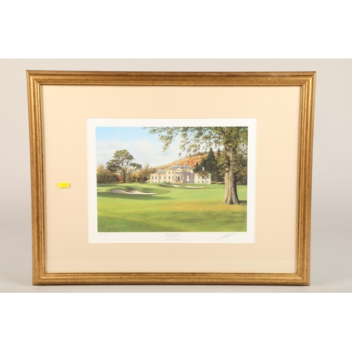 Graeme W. Baxter, signed framed prints of Loch Lomond Golf Club. Prints ...