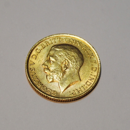 145 - Gold sovereign, 1914.