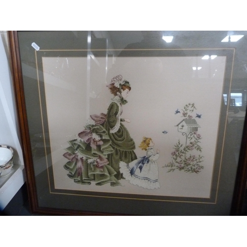 120 - Framed watercolour of trees, pencil signed limited edition print, 'A Noble Breed', 12/500, and three... 