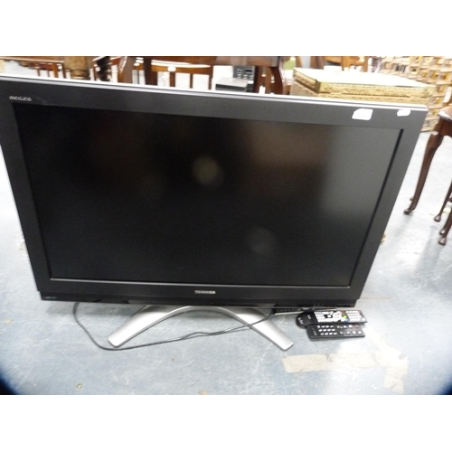 428 - Large Toshiba flatscreen television.