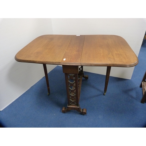 461 - Mahogany Sutherland table.