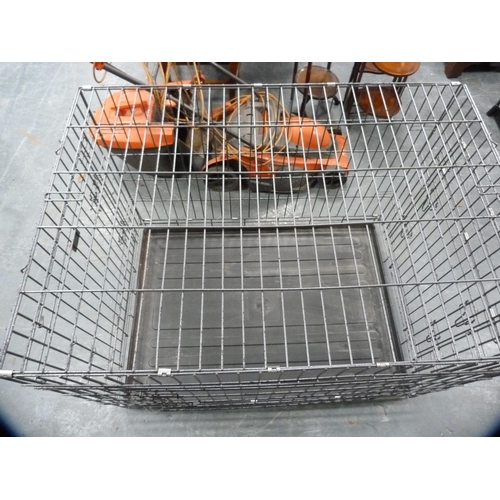 472 - Large dog crate.