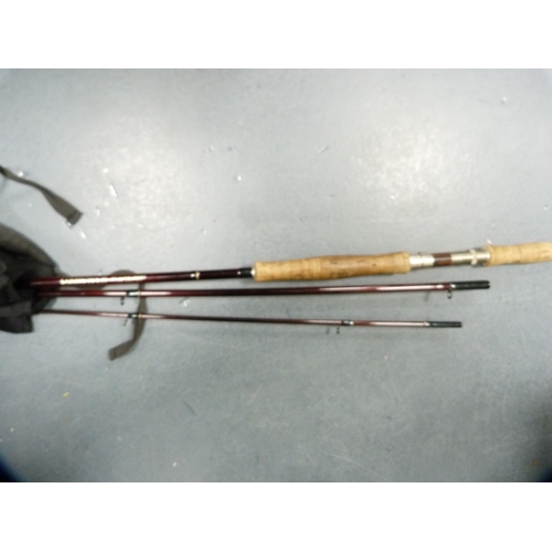 89 - Gametech ST2000 Series two-piece 11ft 6in carbon fly rod.