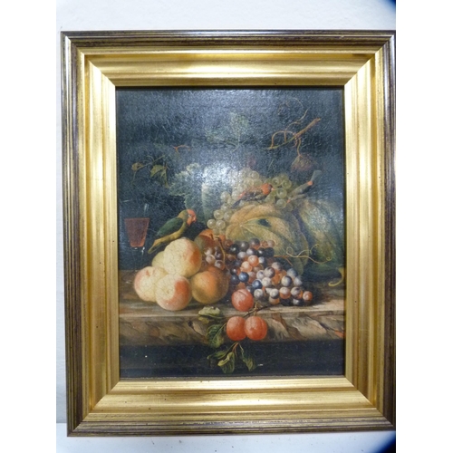 98 - Pair of 19th century-style still life oils in gilt frames.  (2)