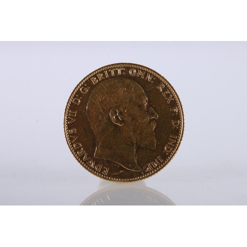 707 - UNITED KINGDOM Edward VII (1901-1910) gold sovereign 1907.