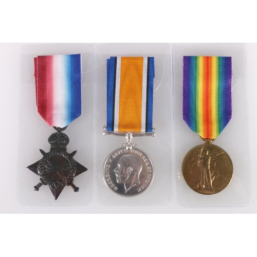 756 - Medals of S/12154 Private Robert Bilsland of the 8th/10th Battalion Gordon Highlanders who was kille... 