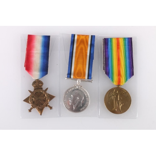 758 - Medals of 23075 Private Alexander Marshall of the 12th Battalion Royal Scots who was killed in actio... 