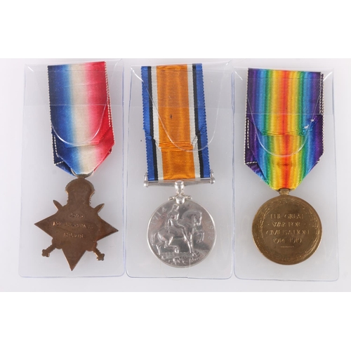 758 - Medals of 23075 Private Alexander Marshall of the 12th Battalion Royal Scots who was killed in actio... 