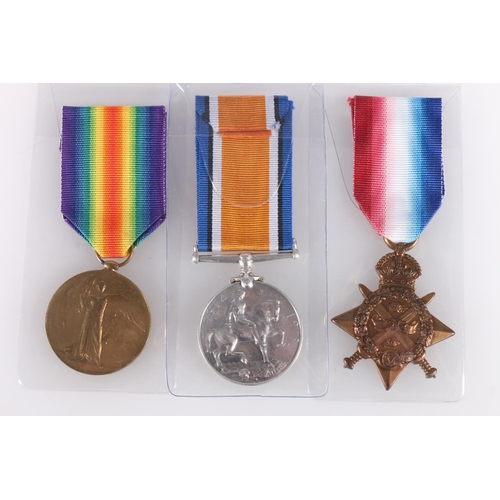 759 - Medals of 715 Acting Sergeant Adam Farquhar of the 1st/6th Battalion Gordon Highlanders, comprising ... 