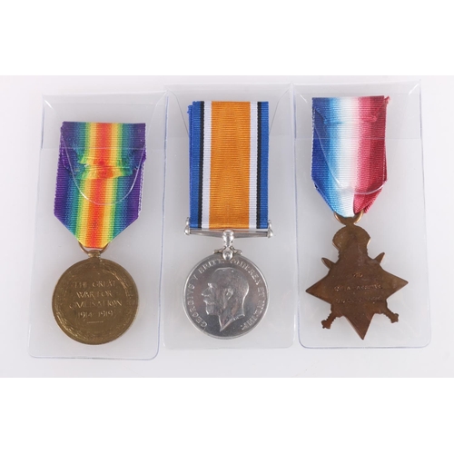 759 - Medals of 715 Acting Sergeant Adam Farquhar of the 1st/6th Battalion Gordon Highlanders, comprising ... 