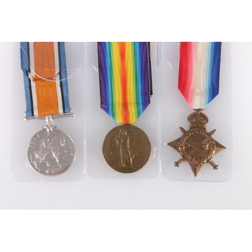 761 - Medals of 2306 Private William A Thomson of the 4th Battalion Royal Scots who was killed in action K... 