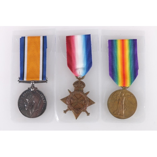 768 - Medals of S/8535 Private Robert Wardlaw of the 1st Battalion Black Watch Royal Highlanders who was k... 