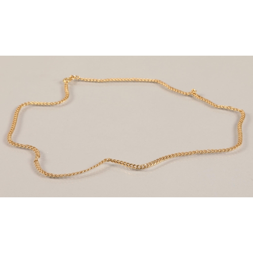 68 - 18ct gold chain, total weight - 6.3g