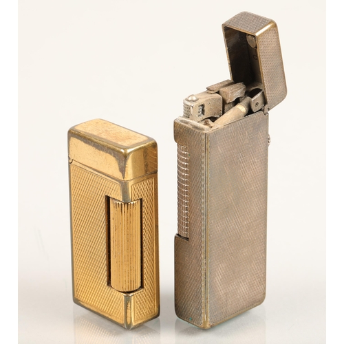 94 - Cased Dunhill lighter and another