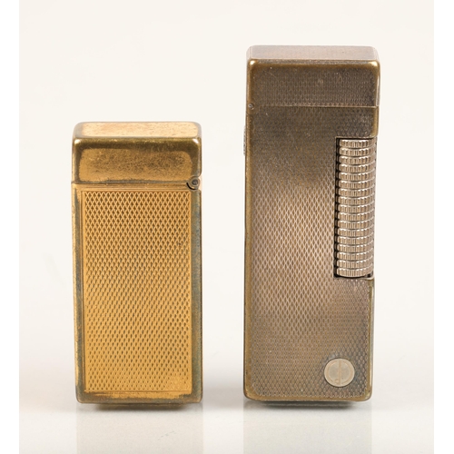 94 - Cased Dunhill lighter and another