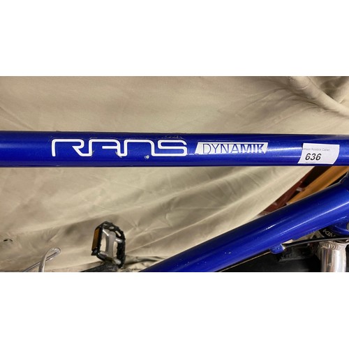 636 - Rans Dynamik bicycle