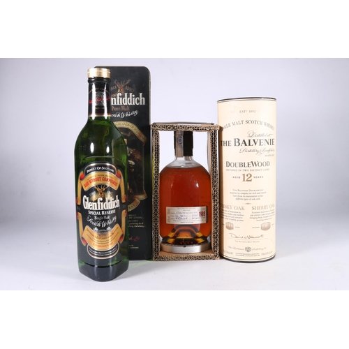 336 - Three bottles of single malt Scotch whisky to include GLENFIDDICH Special Reserve 70cl 40% abv. in C... 