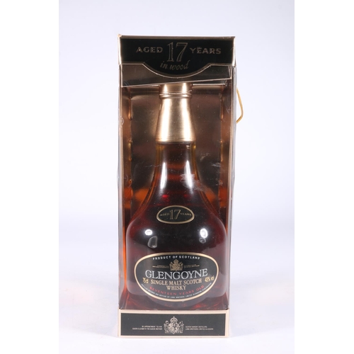 355 - GLENGOYNE 17 year old single malt Scotch whisky, in old style dumpy bottle, 75cl 43% abv. boxed.&nbs... 