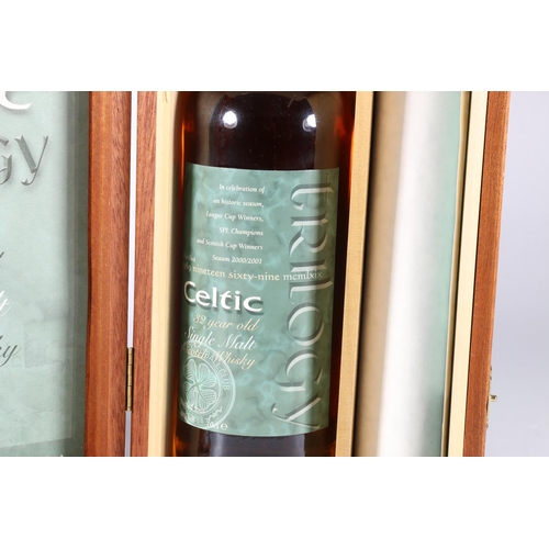 371 - CELTIC TRILOGY 1969 32 year old single malt Scotch whisky, bottled 2001 in celebration of 'an histor... 