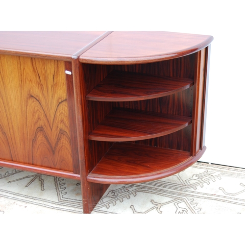 361 - Retro Danish simulated rosewood dining room suite after Niels Otto Møller (Danish, 1920 - 1982) comp... 