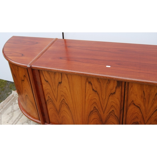 361 - Retro Danish simulated rosewood dining room suite after Niels Otto Møller (Danish, 1920 - 1982) comp... 