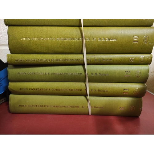 39 - SUFFOLK RECORDS SOCIETY.  10 various vols. in orig. green cloth, two in d.w's.... 