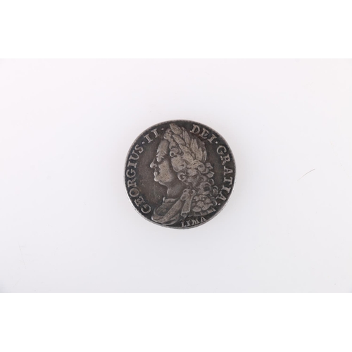 577 - ENGLAND King George II (1727-1760) silver shilling 1745 LIMA S3703, Edward VII (1901-1910) Maundy si... 