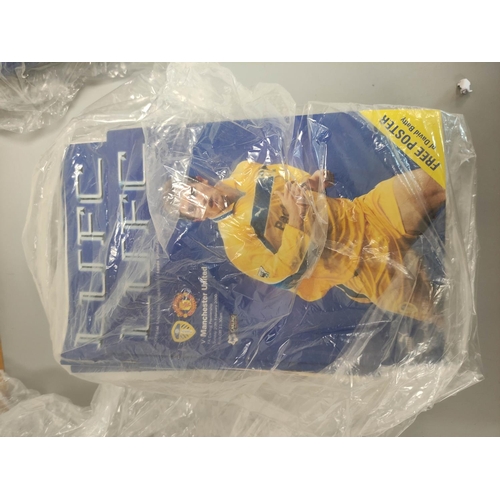 305 - Carton containing a large collection of Leeds United football programmes mostly dating from the 2000... 