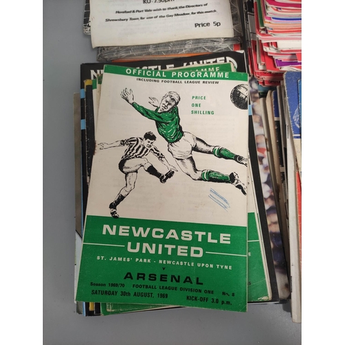 310 - A large collection of 1960s/70s mixed football programmes mostly Hereford United issues, but also to... 