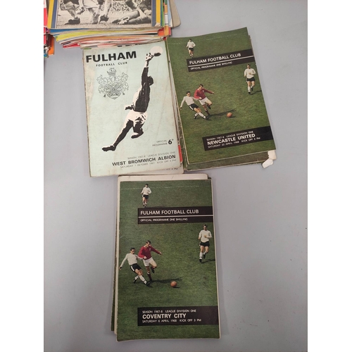 310 - A large collection of 1960s/70s mixed football programmes mostly Hereford United issues, but also to... 