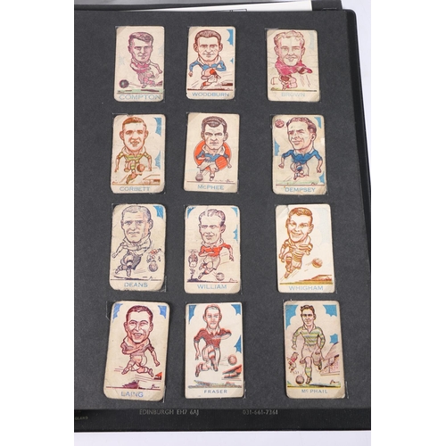 420 - Cigarette card collection to include 25 A&J Donaldson Sport Favourites, Thomson & Porteous T... 