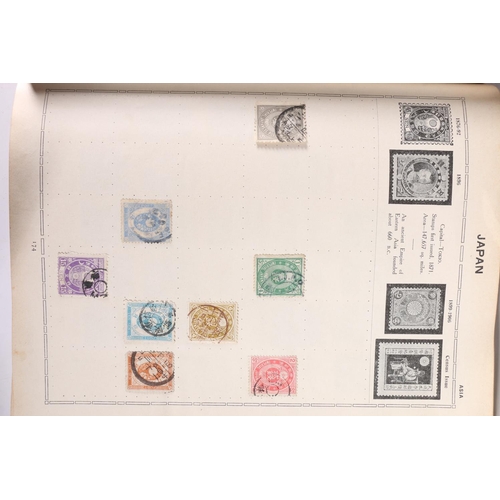 463 - Stamp collection held in two albums including AUSTRALIA, CHINA, CANADA, FRANCE, GERMANY, GB, HONG KO... 