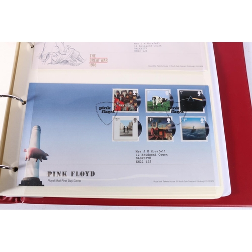 498 - GB first day cover collection spanning 2011-2020 held across five albums, approximately two hundred ... 