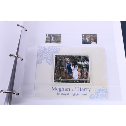 502 - Westminster Mint The Platinum Wedding Anniversary First Day Cover Collection held across two ring bi... 