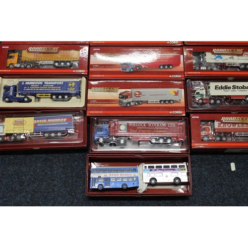 11 Corgi limited edition 1 76 scale Roadscene diecast models including CC18203 John Mitchell CC1820