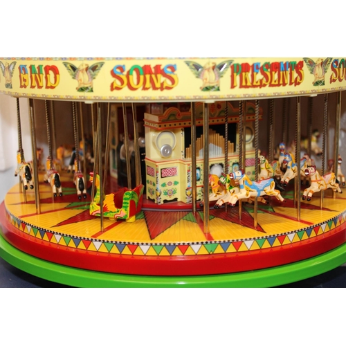 38 - Corgi Fairground Attractions CC20401 The South Down Gallopers 1:50 scale diecast model carousel boxe... 