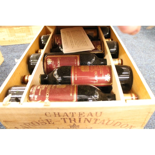 360 - Case of CHATEAU LAROSE TRINTAUDON 1985, 75cl no abv. stated, OWC original wood crate. (12)