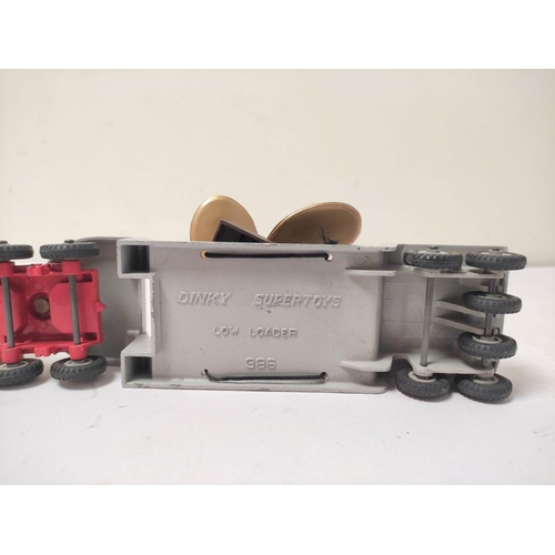 Dinky Supertoys. 986 Mighty Anter low loader with propeller